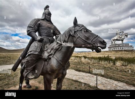 Equestrian statue of Genghis Khan